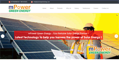 Desktop Screenshot of mpowergreenenergy.com